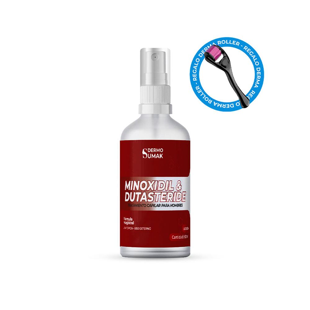 LOCION MINOXIDIL + DUTASTERIDE + REGALO DERMAROLLER
