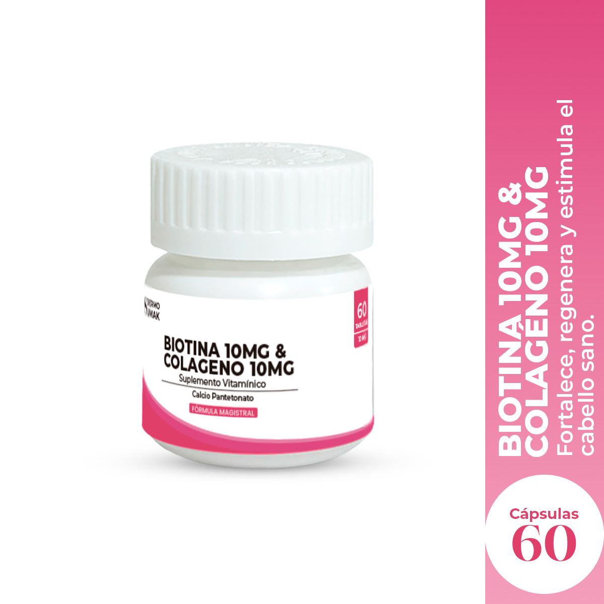 Biotina Cápsulas 60 Und - Dermo Sumak