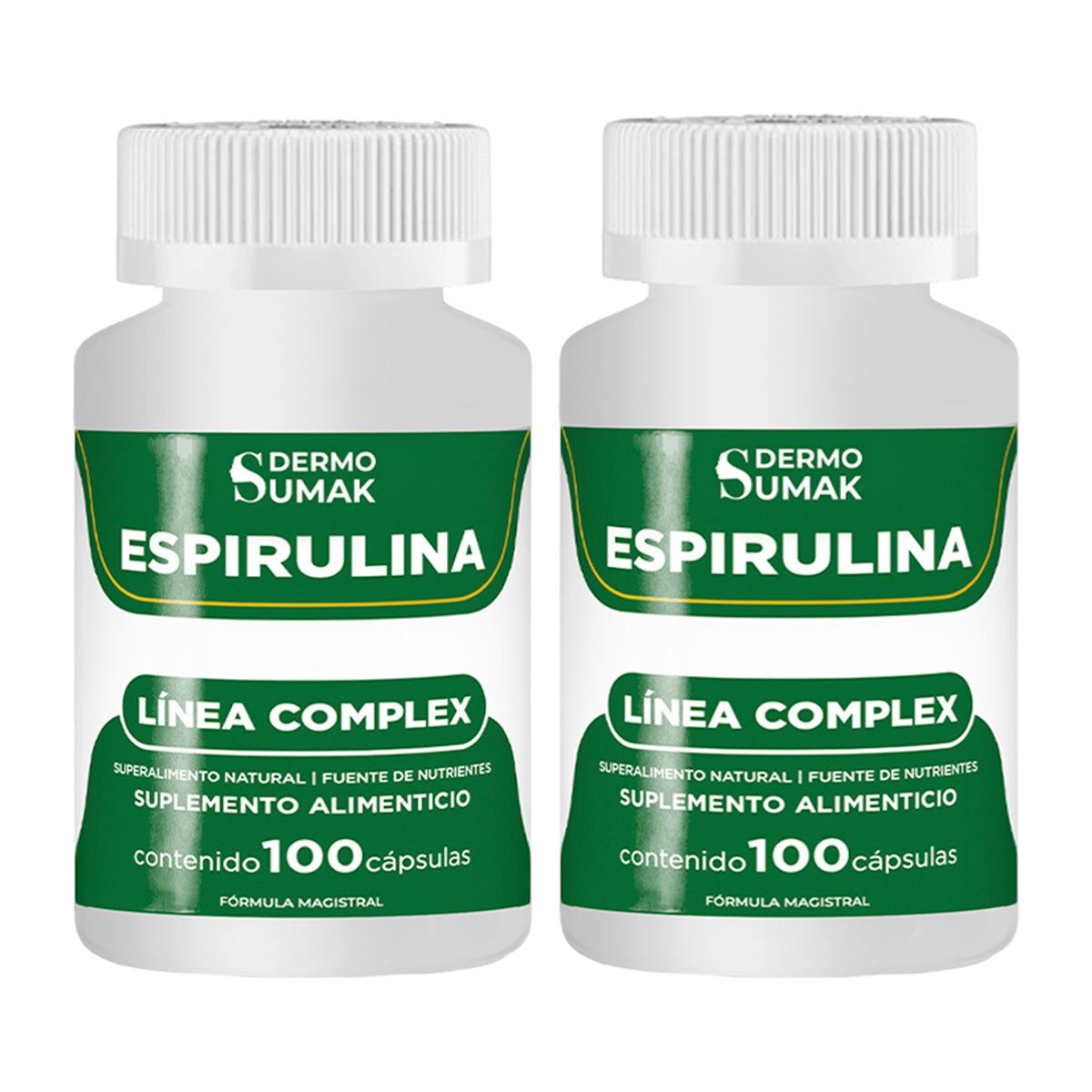 Espirulina Complex  400mg 100 Cap Dermo Sumak 2 und