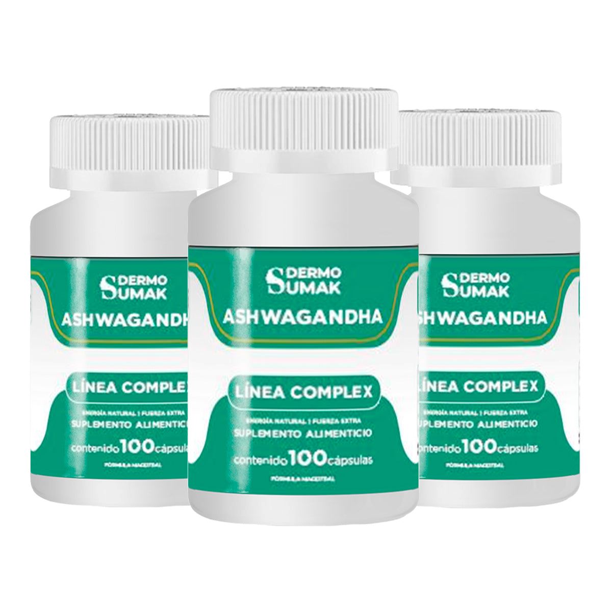 Ashwagandha Complex  300mg 100 Cap Dermo Sumak 3 und