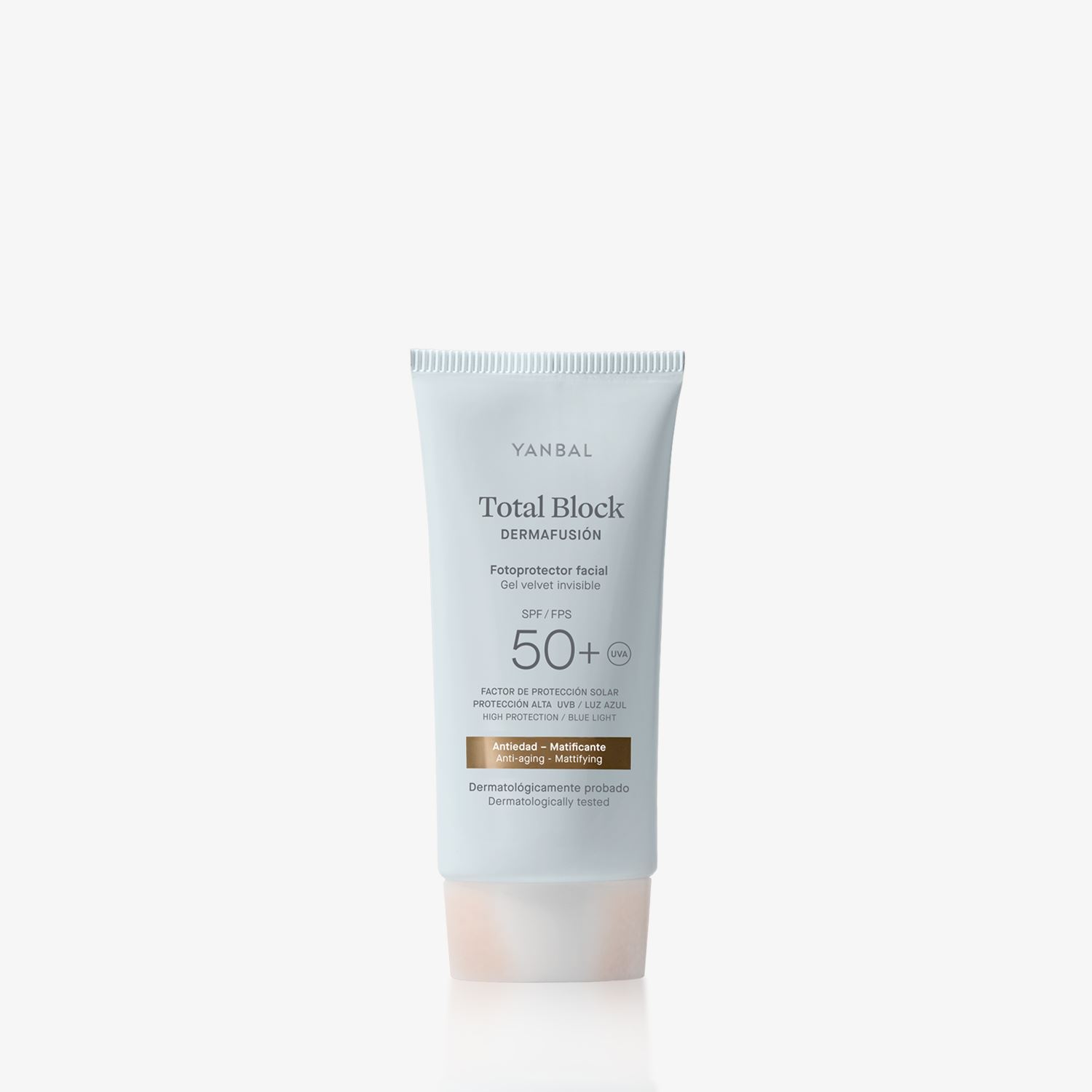 TOTAL BLOCK DERMAFUSION FOTOPROTECTOR FACIAL SPF 50+ YANBAL 50ML