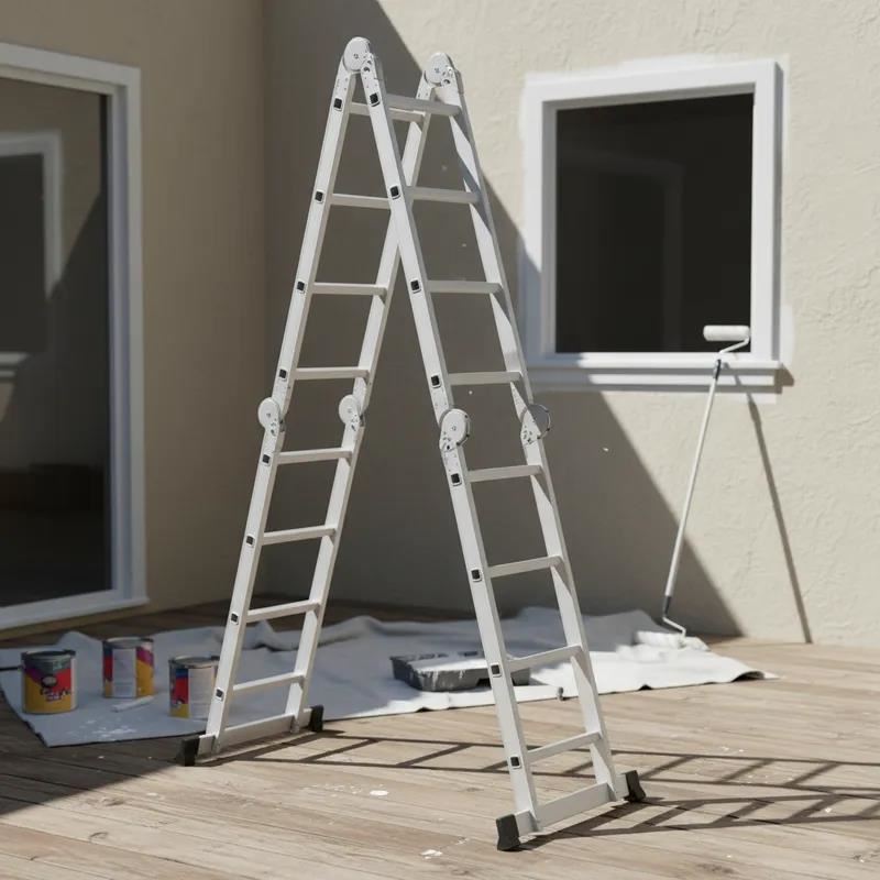 ESCALERA MULTIPOSICIÓN 16 PELDAÑOS TRUPER