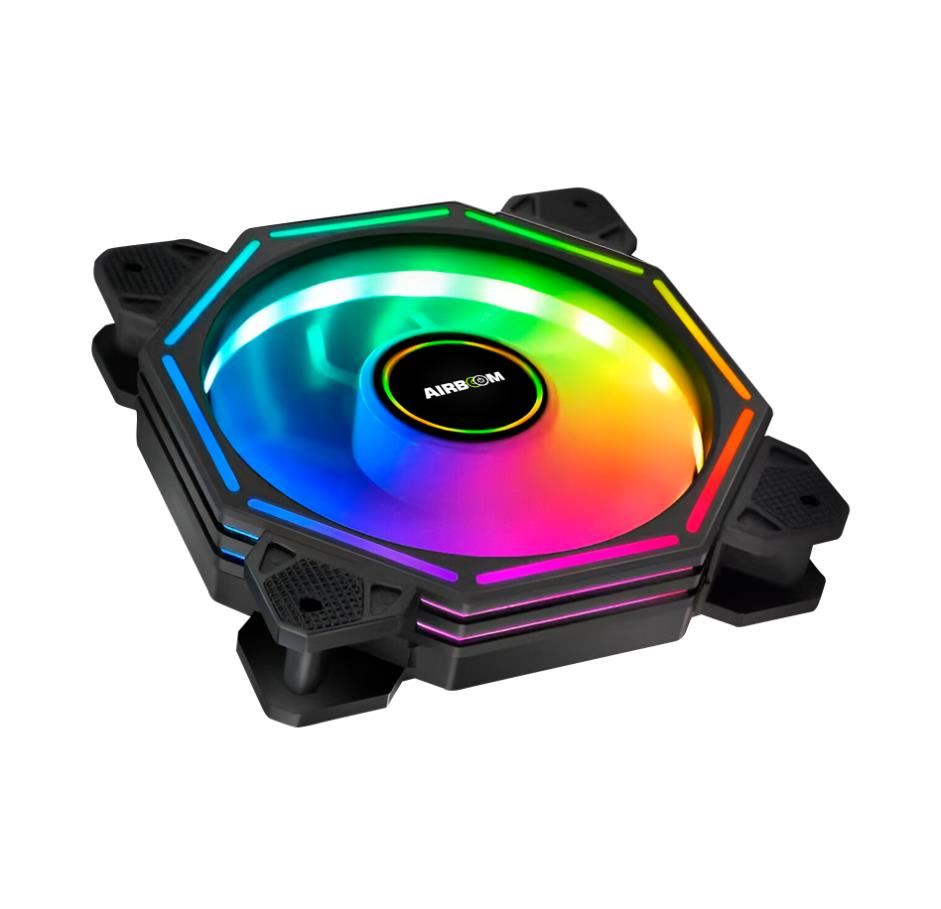 Cooler Airboom Octagonal Halo Rainbow AB 113 para CPU