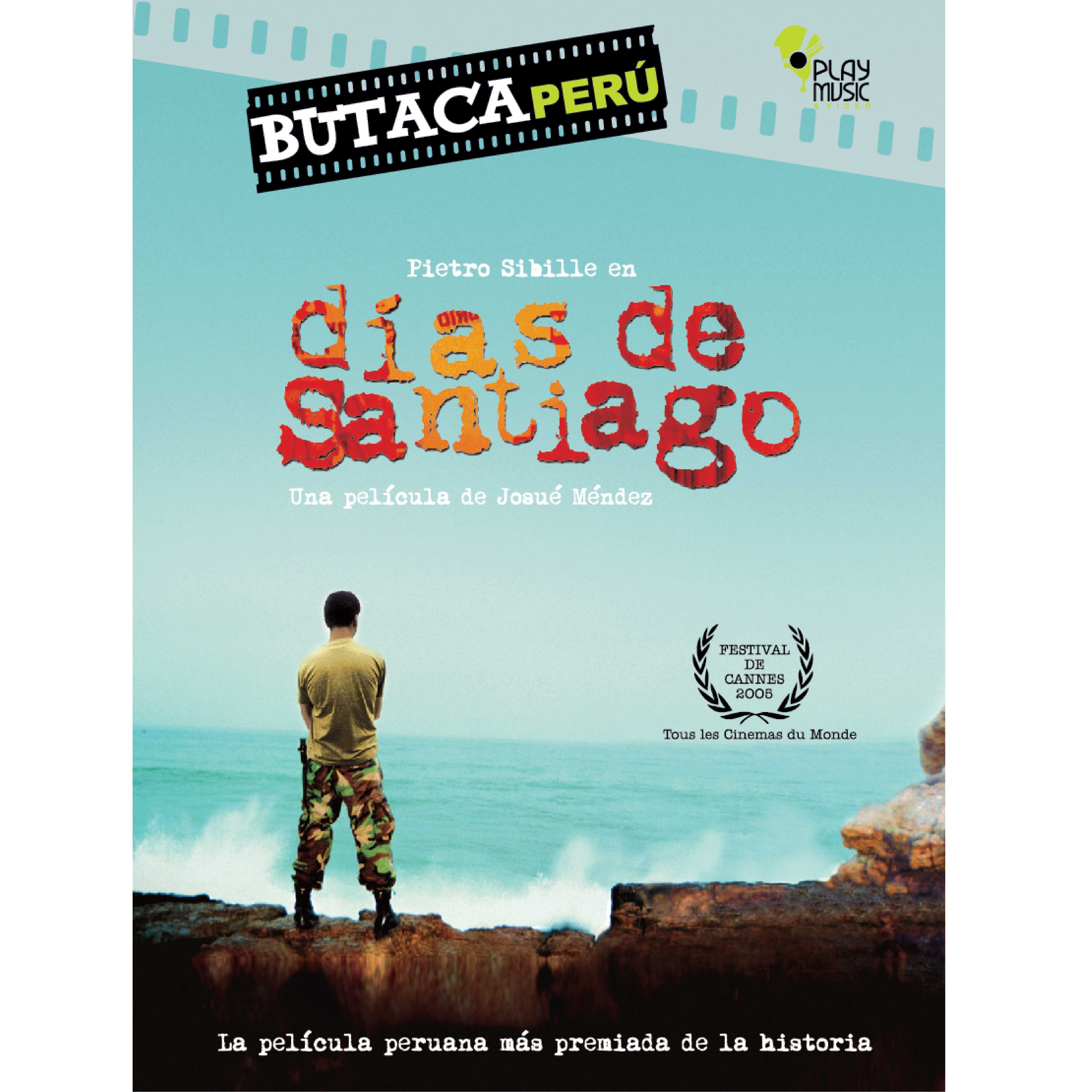 DVD DIAS DE SANTIAGO PELÍCULA PERUANA BUTACA PERÚ