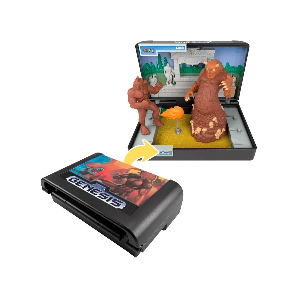 Diorama Altered Beast Retro Collectible Mini Werewolf Aggar