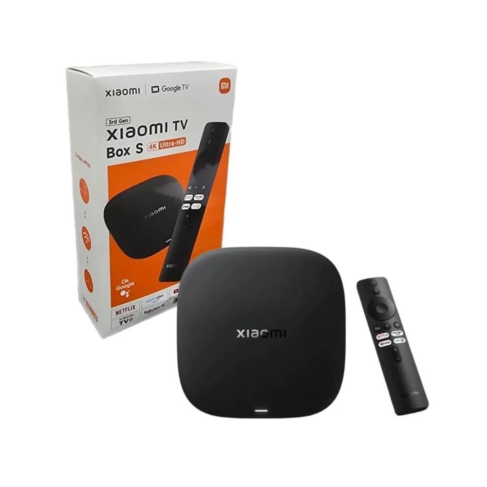 XIAOMI TV Box S (3ra Generación) GOOGLE TV 4K ULTRS-HD