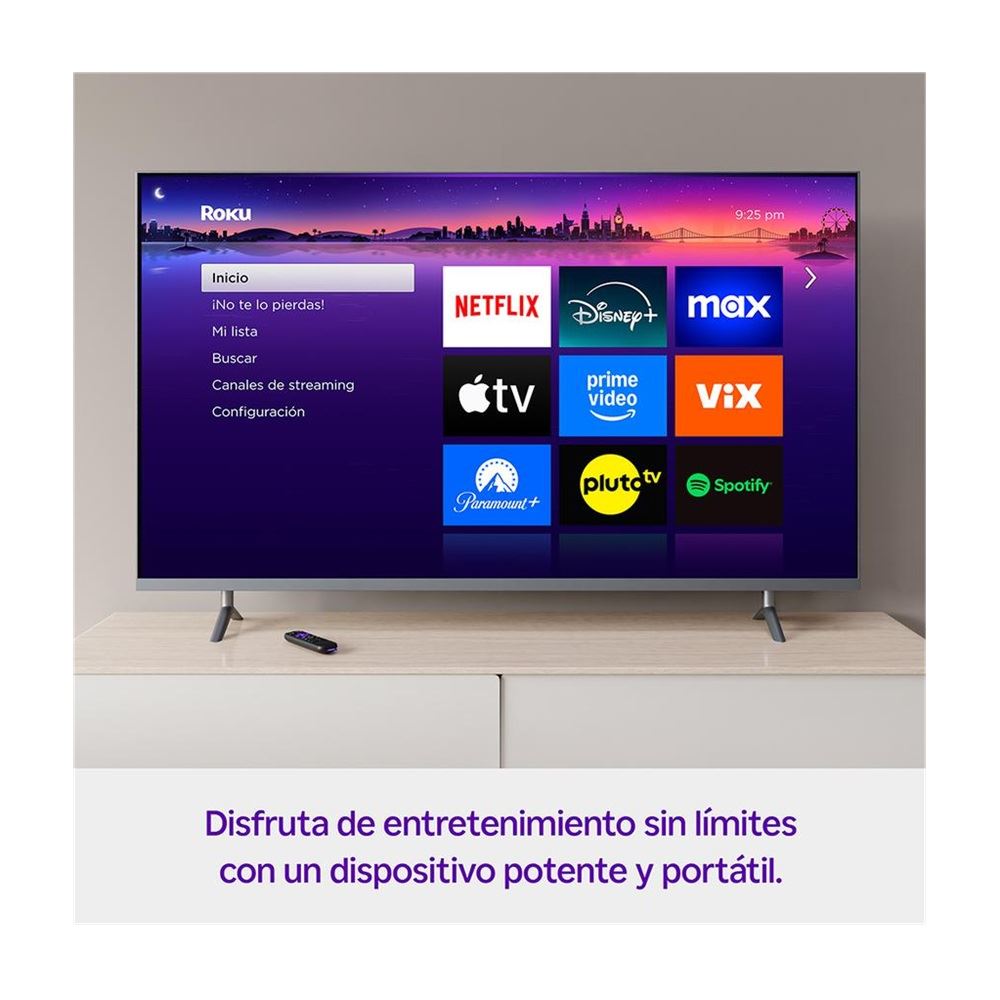 Convertidor Smart TV Roku STREAMING STICK 4K