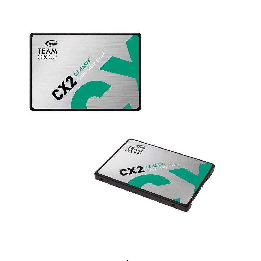 Disco SSD Teamgroup CX2 512GB SATA 6.0 Gbs 2.5 Pulgadas ECC DC 5V