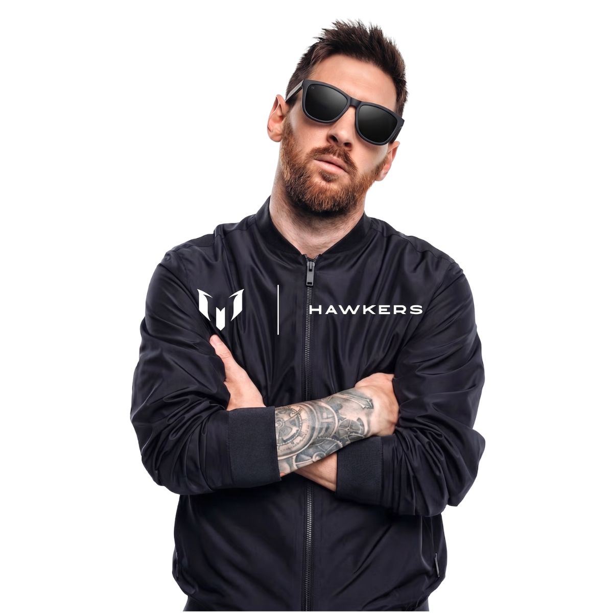Lentes de Sol Polarizado Hawkers One 140014 Negro Mate Unisex Talla 54mm