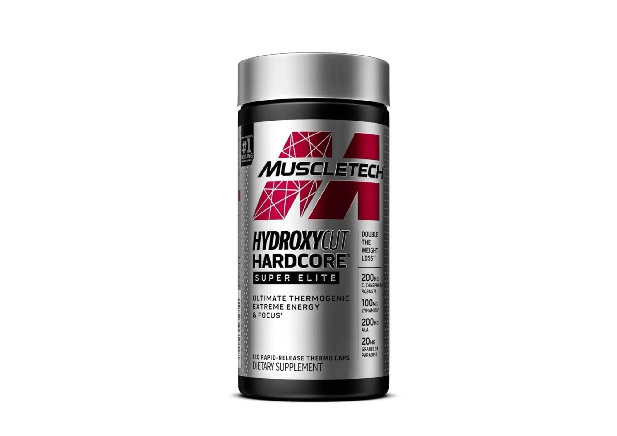 Suplemento En Cápsulas Muscletech Quemador Hydroxycut Hardcore Super Elite 120 Adelgazante