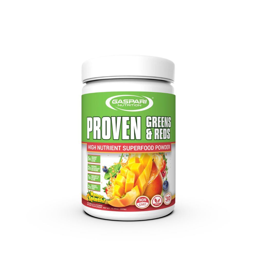 PROVEN GREENS MANGO SPLASH GASPARI NUTRITION 30 SERV