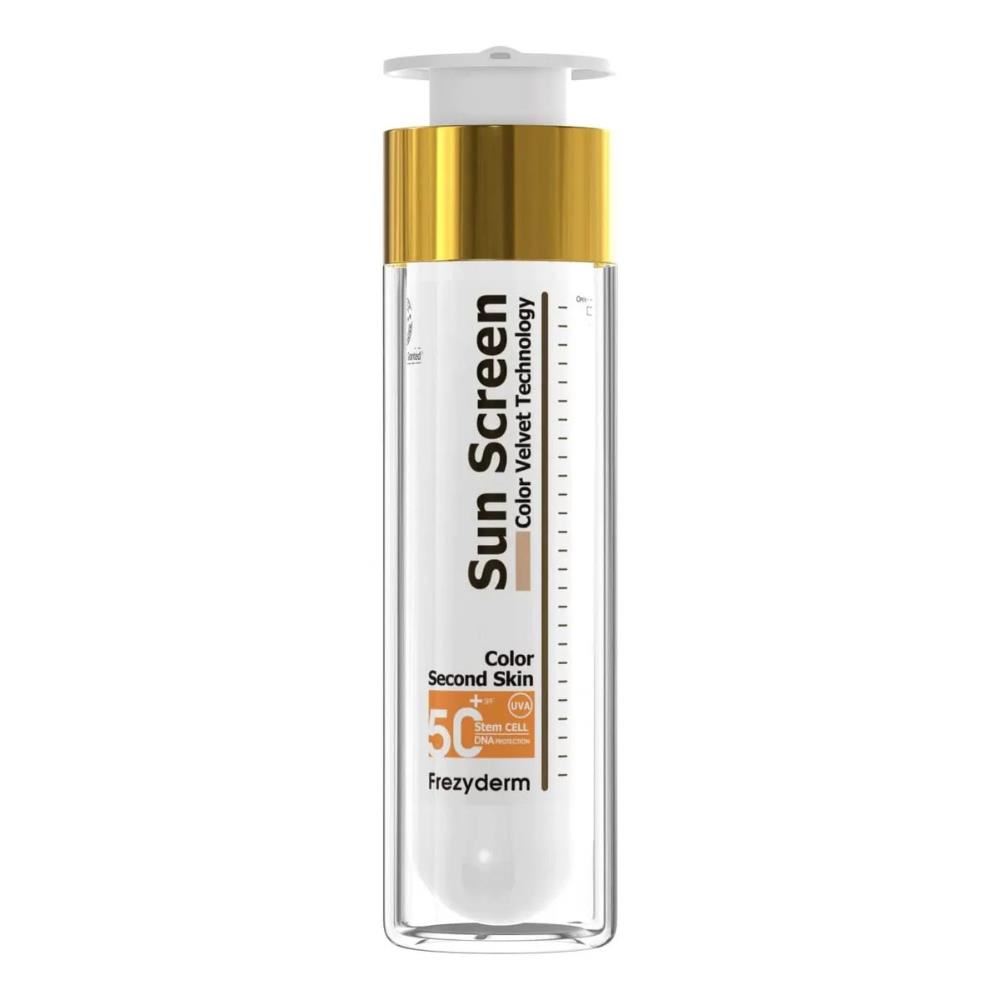 Protector Solar Sun Screen Color Velvet Face Cream Spf 50 50ml Frezyderm