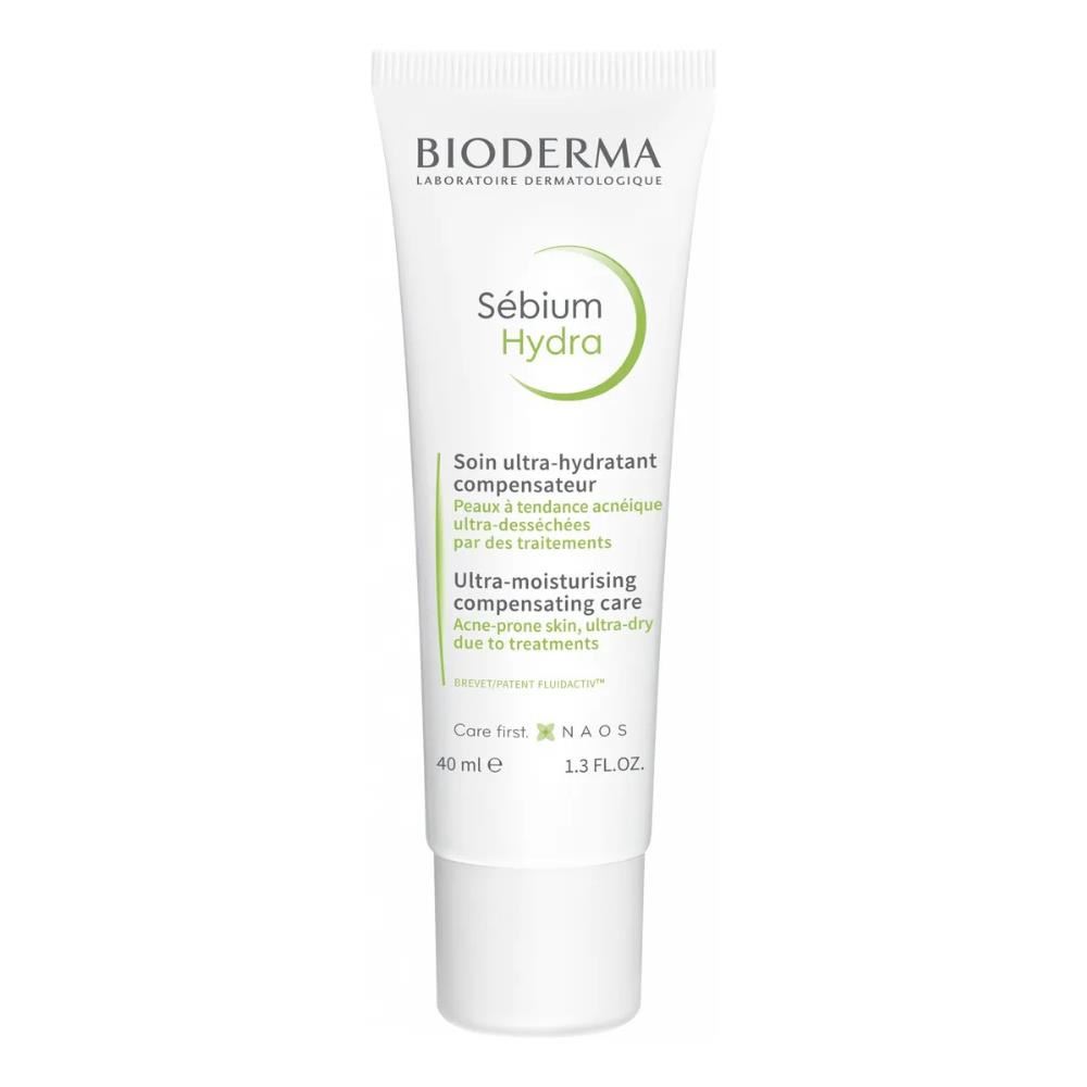 Crema Hydra Bioderma Sébium Día Para Piel Acneica De 40ml/40g +18 Años