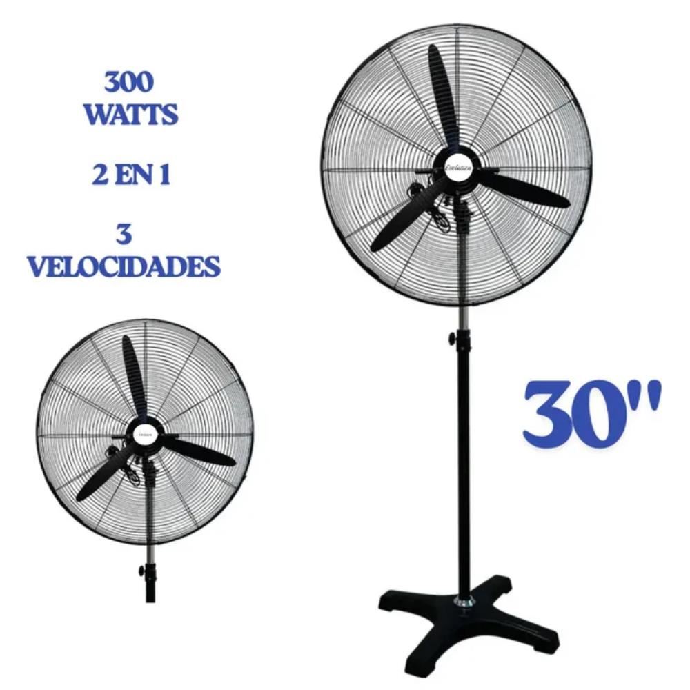 Ventilador Industrial Evolution Tornado 30″ 2 en 1 – 300 W