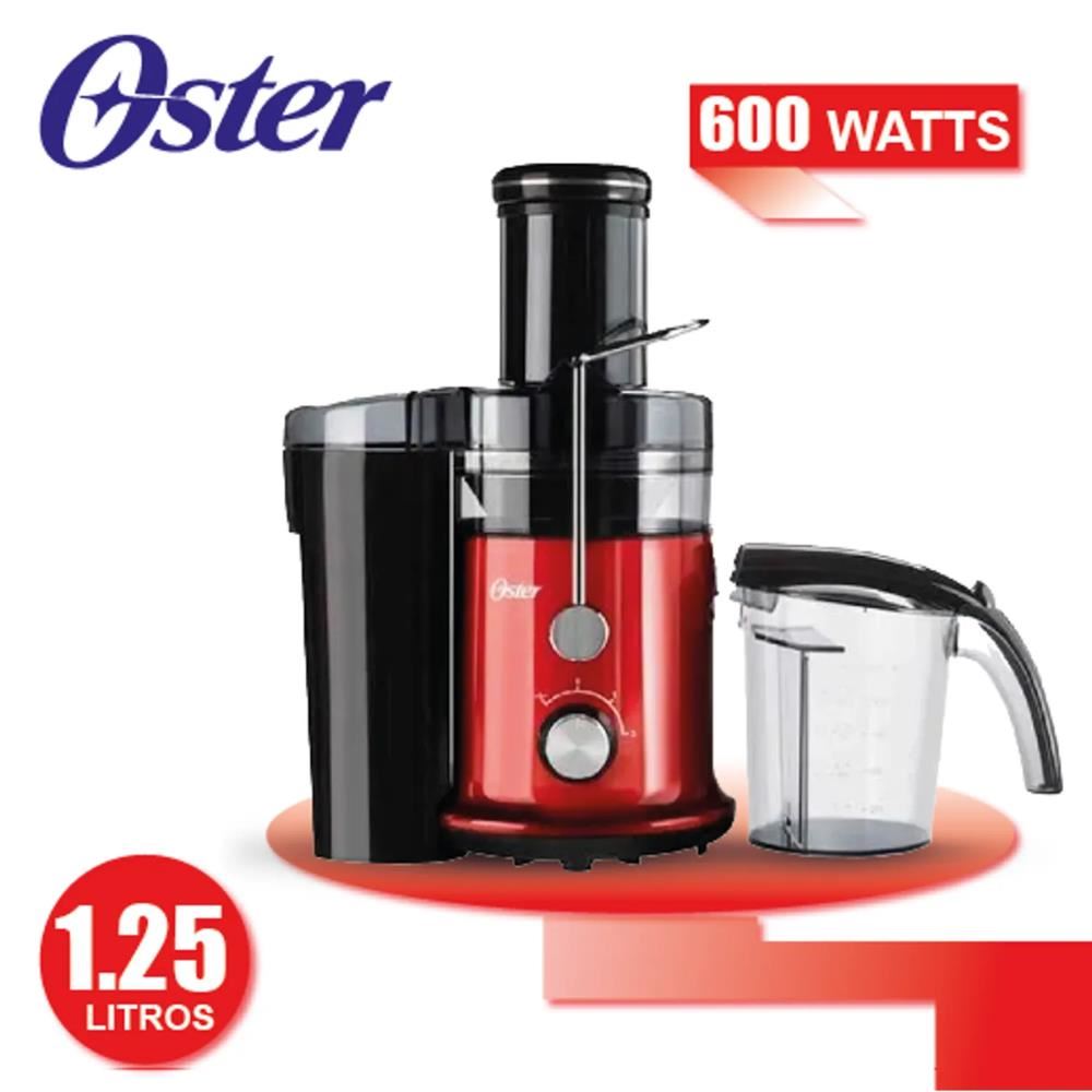 Extractor De Jugos Oster FPSTJE320R 2 Velocidades 1.25 L Rojo