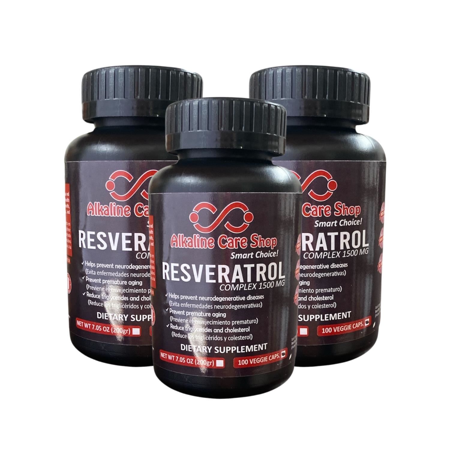 Resveratrol Complex (1500mg) 300 cápsulas