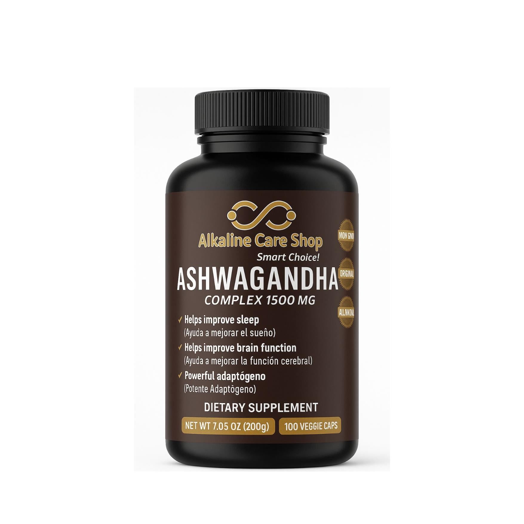 Ashwagandha (1500mg) 100 cápsulas