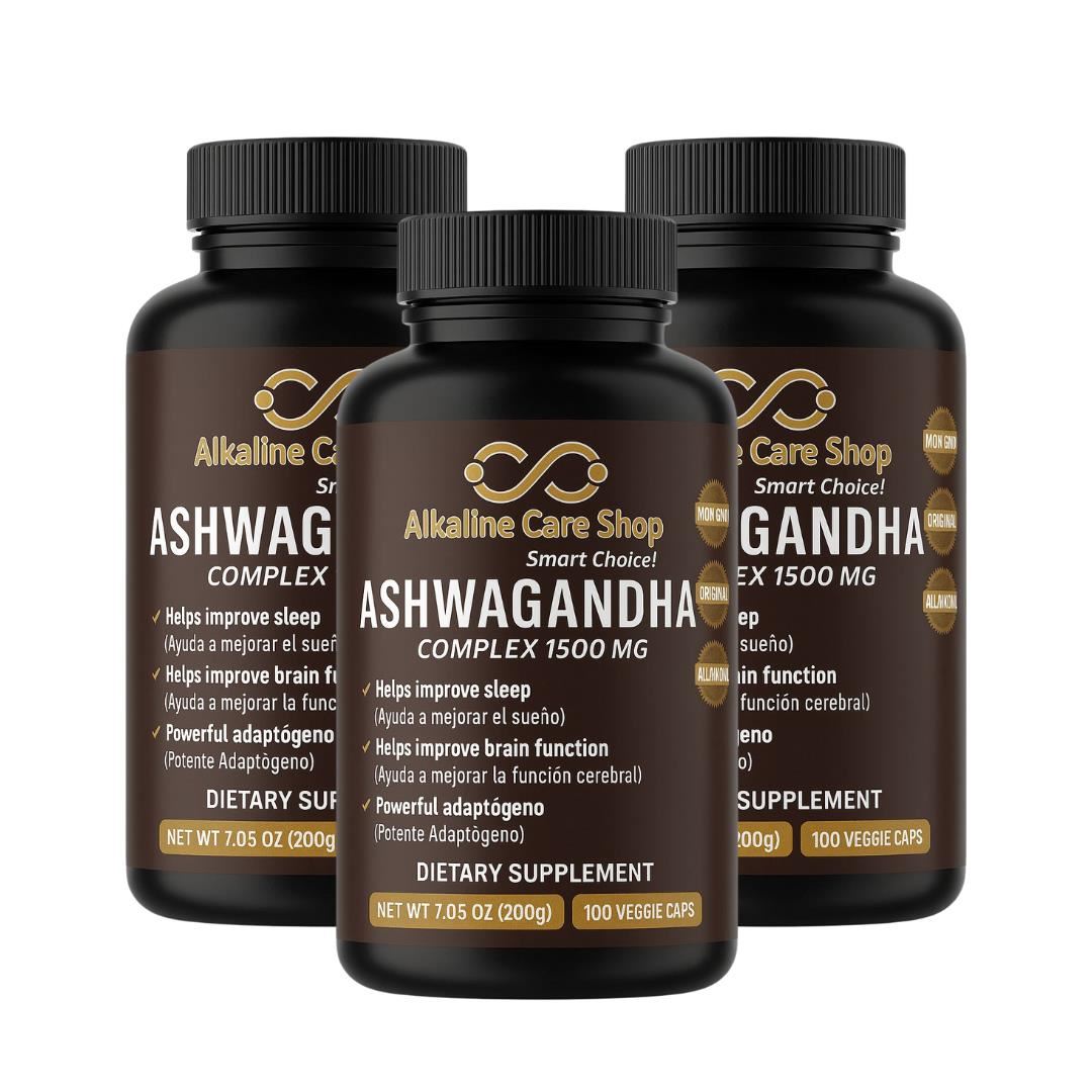Ashwagandha (1500mg) 300 cápsulas