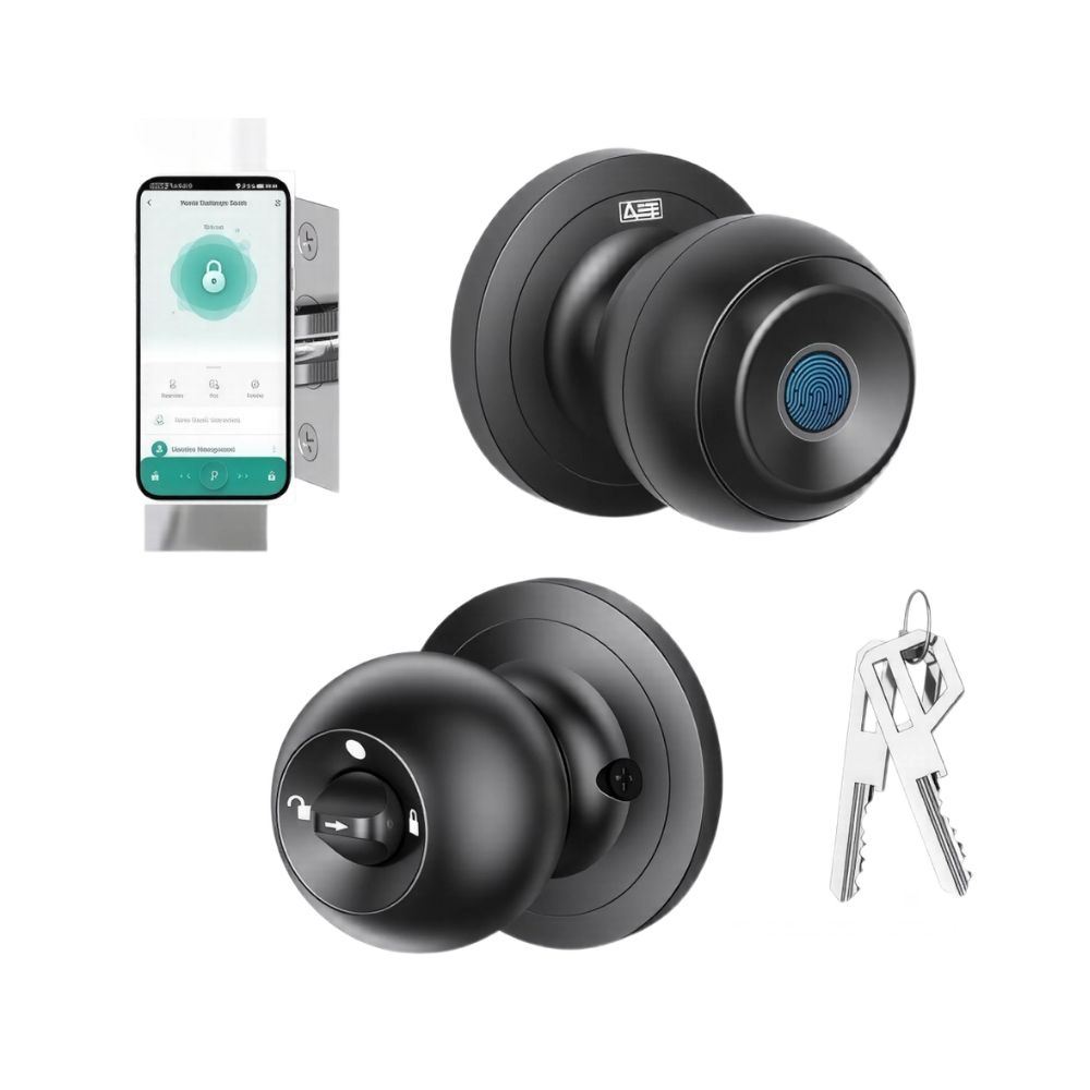 Cerradura inteligente con huellas dactilares AST 🔑