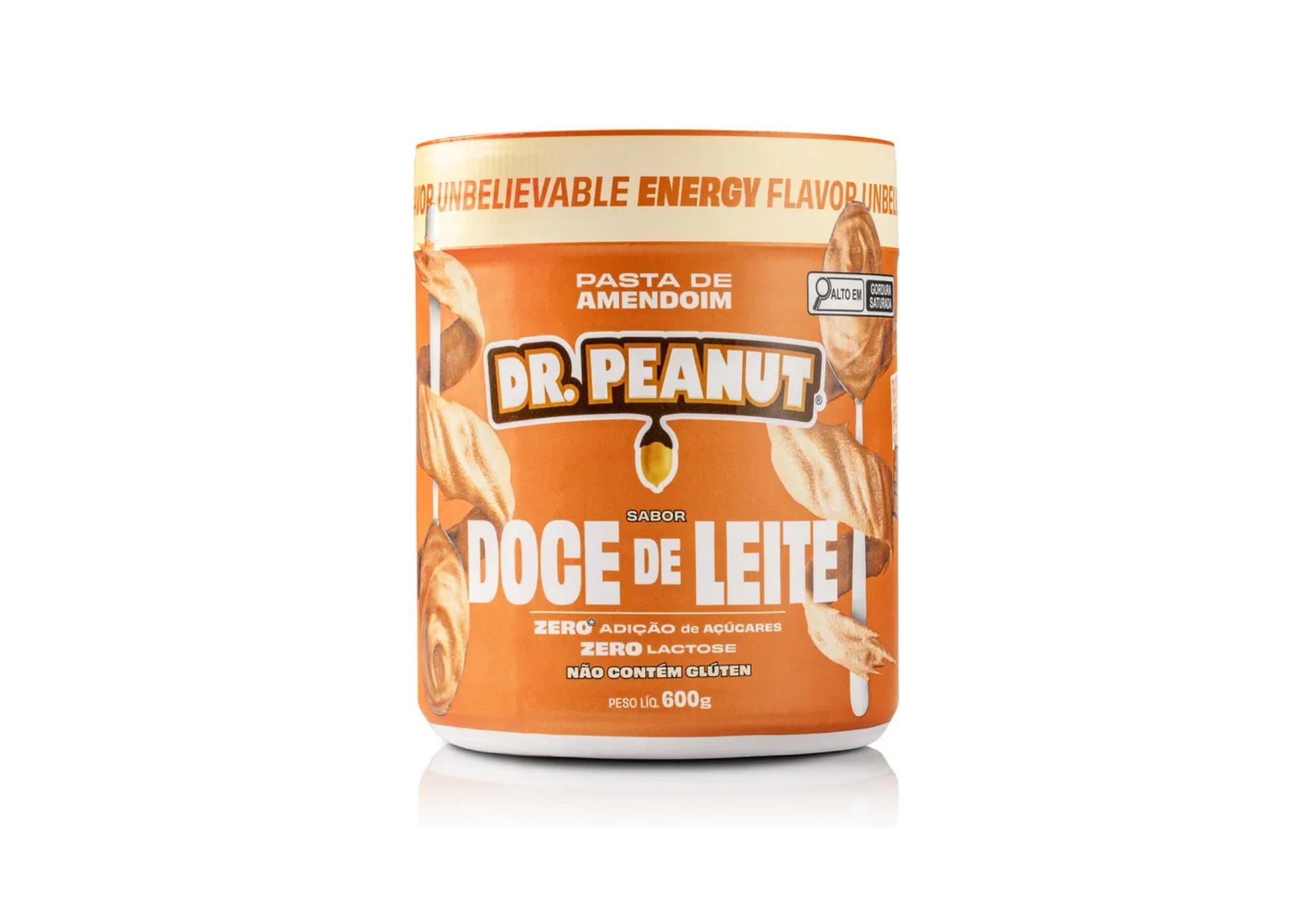 SUPLEMENTO EN PASTA DR. PEANUT GOURMET MANTEQUILLA DE MANÍ 600gramos - DULCE DE LECHE