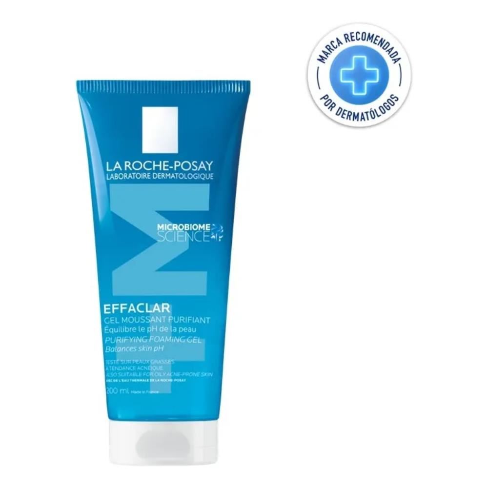 Gel Effaclar Gel Purificante La Roche-posay Día/noche De 200ml +18 Años