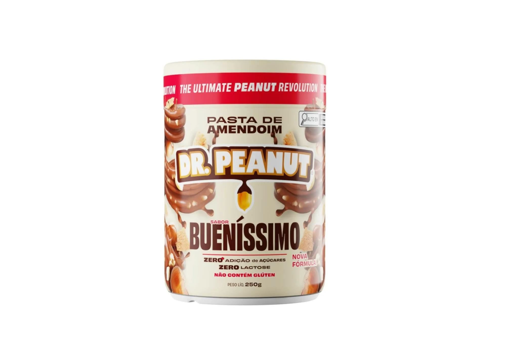 SUPLEMENTO EN PASTA DR. PEANUT GOURMET MANTEQUILLA DE MANÍ 600gramos - AVELLANA WAFER CHOCOLATE