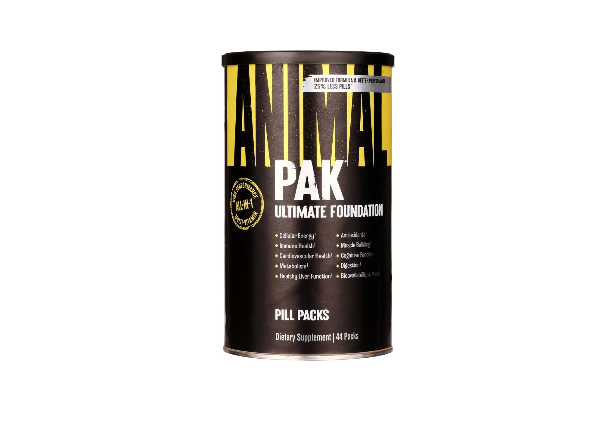ANIMAL PAK MULTIVITAMIN 44 PACKS