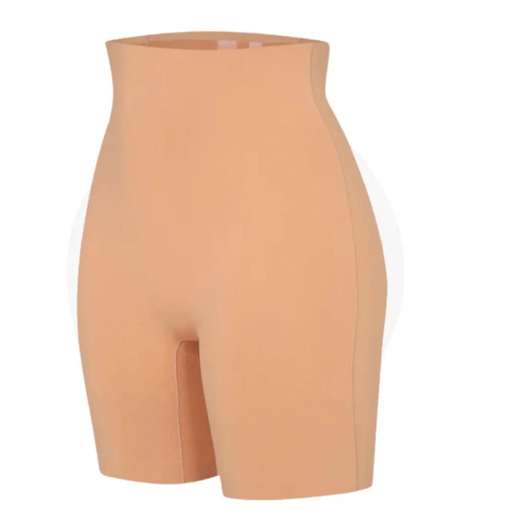 Modelador Faja Boxer Short De Mujer Calzón Sin Costuras Silicona En Pretina Invisible