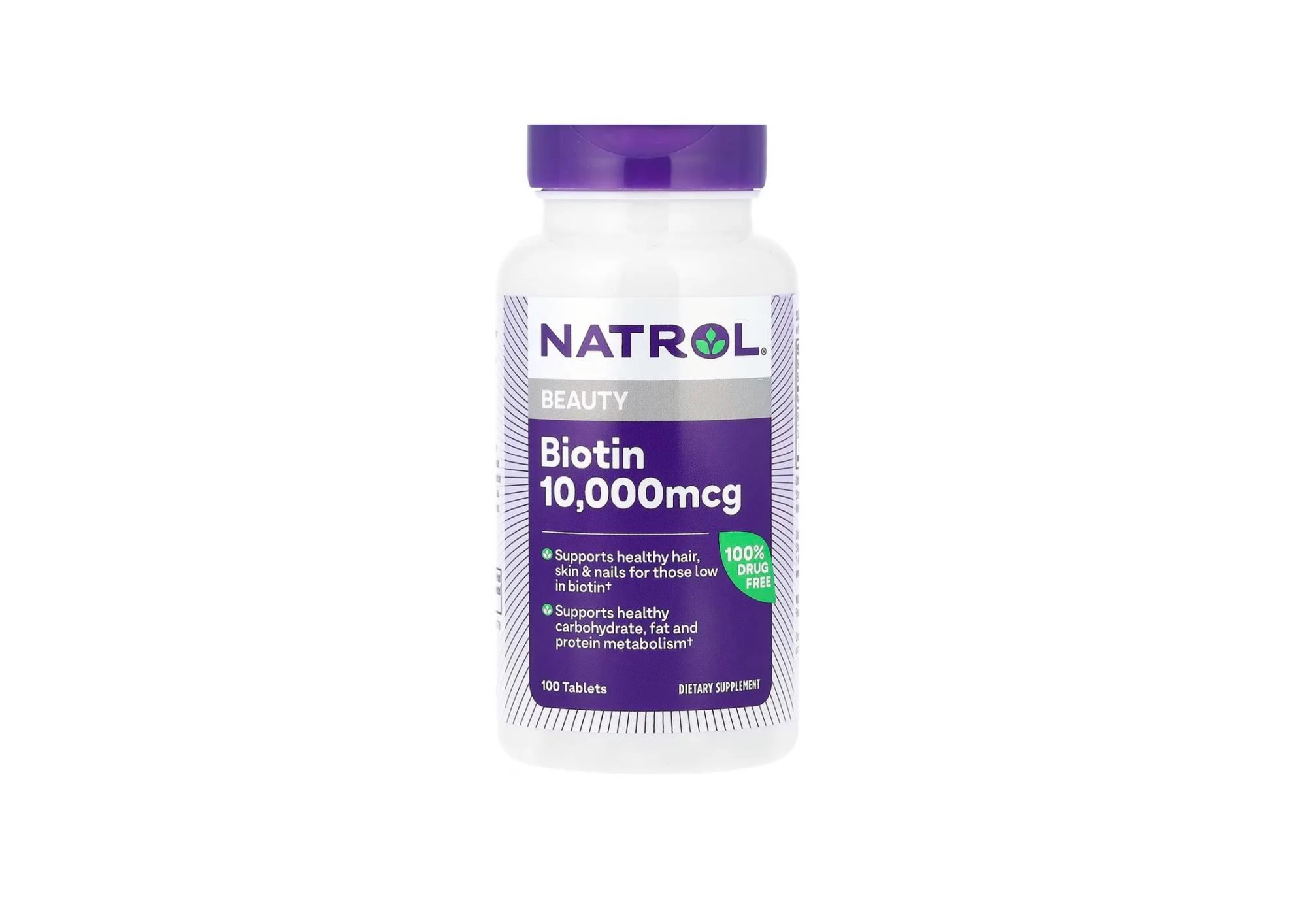 BIOTIN NATROL 10000 MCG
