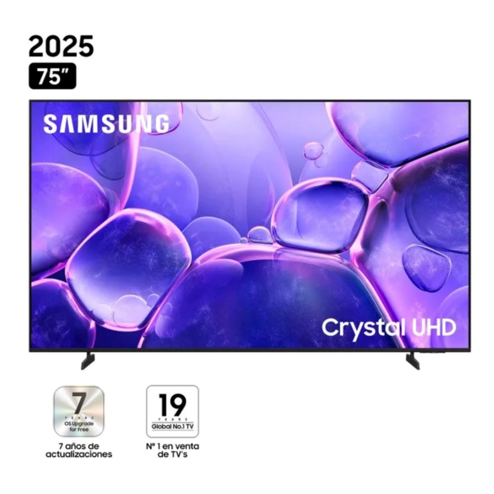 Televisor Smart TV 75" Crystal 4K UHD U8000F - 2025