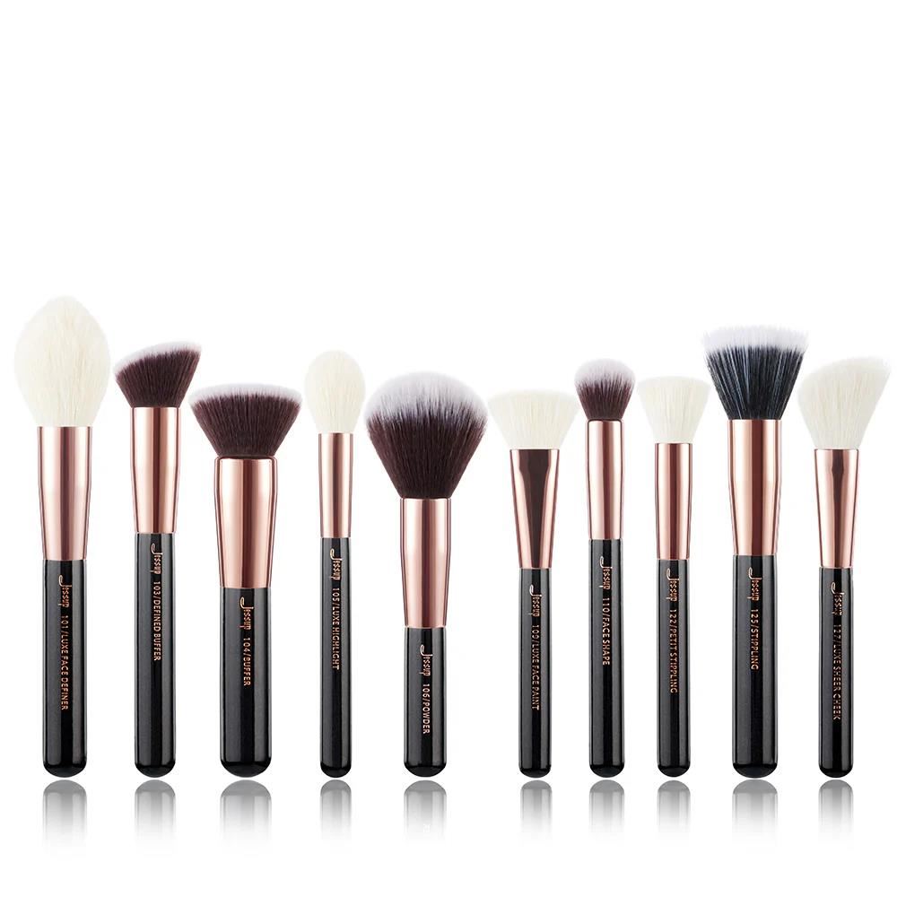 Set 10 Brochas Rostro T166 - Jessup Beauty