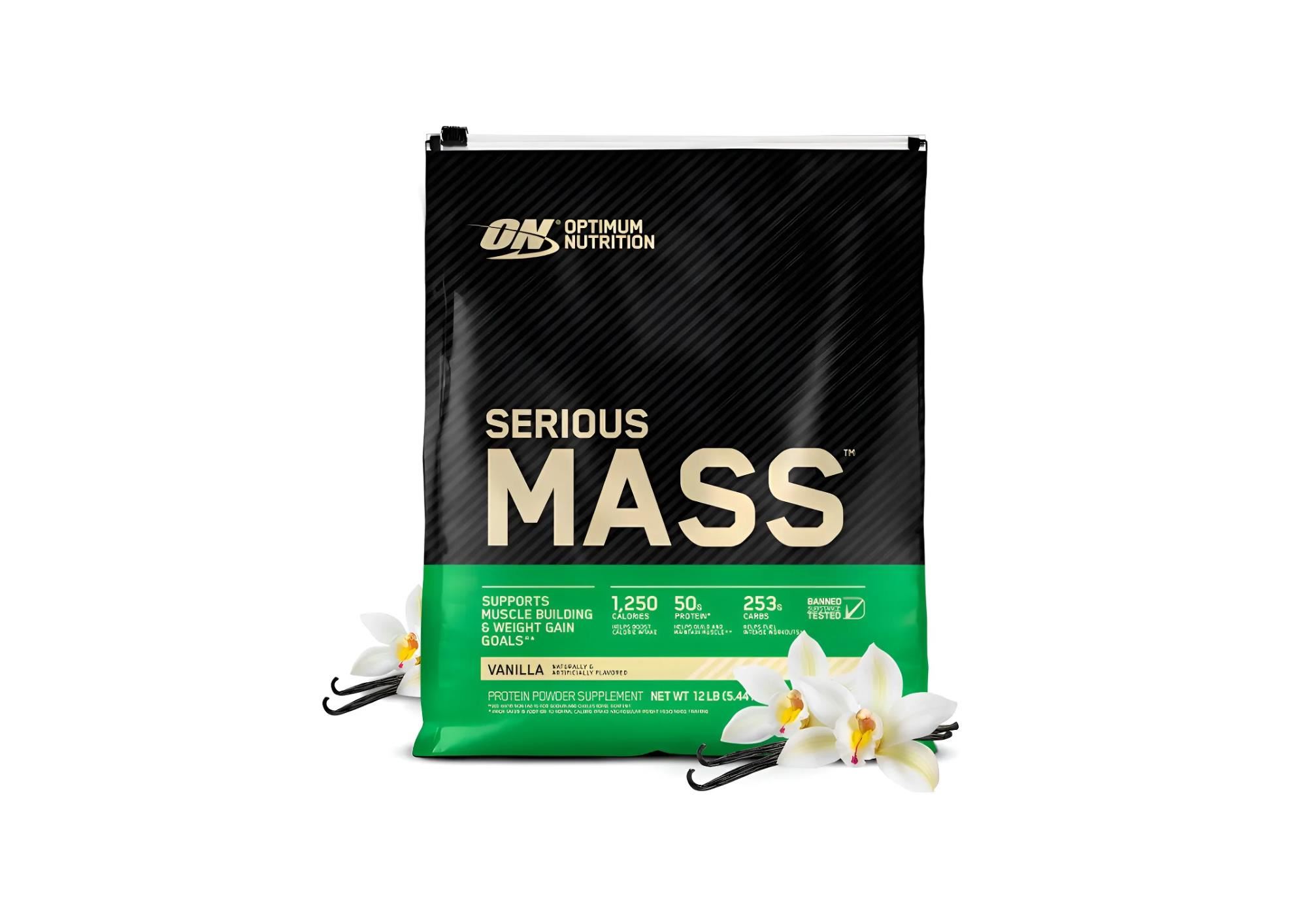 SERIOUS MASS 12LB - OPTIMUM NUTRITION VAINILLA