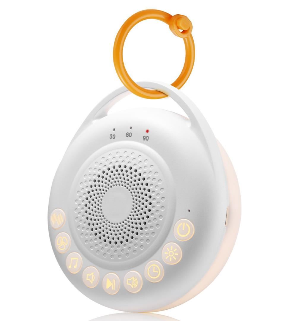 MAQUINA PORTATIL DE RUIDO BLANCO LUMI 24 SONIDOS - BLANCO