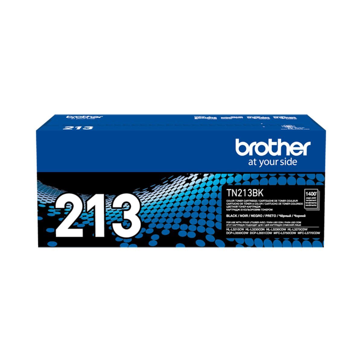 TONER BROTHER TN-213BK BLACK 1400PG. P/ HL3270 /L5551 / L3750