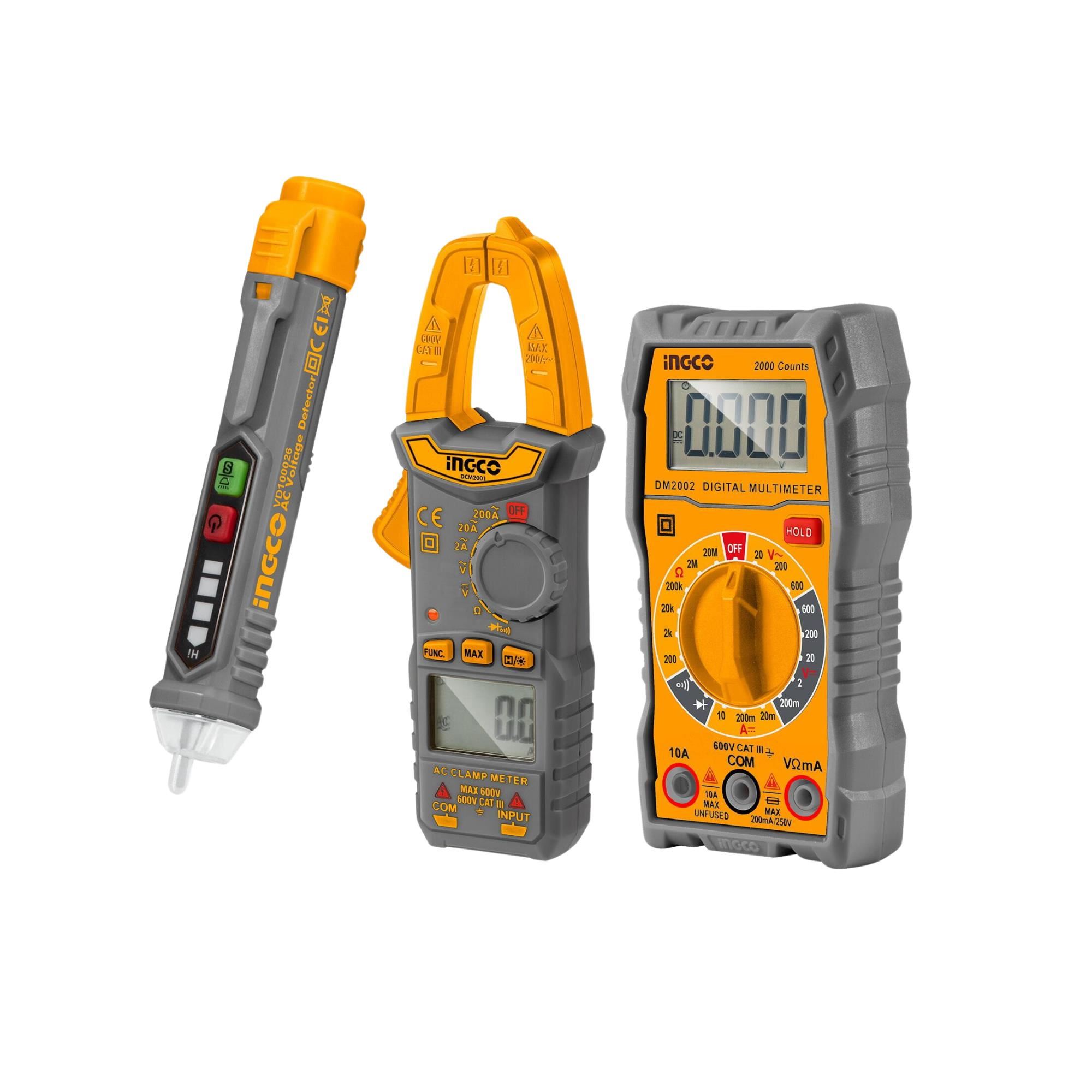 Set de 3 herramientas para electricidad Ingco