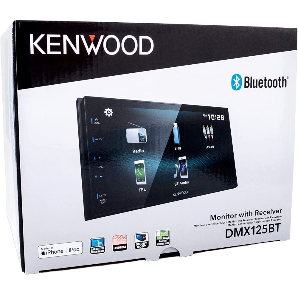 AUTORADIO PANTALLA KENWOOD DMX-125BT