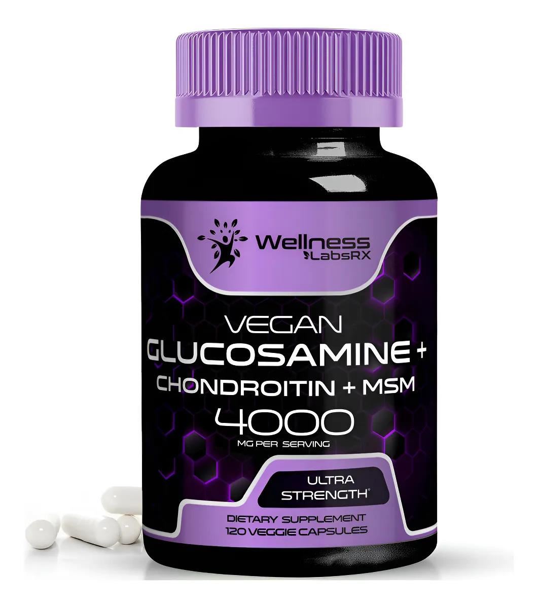 Wellness Labsrx Glucosamine Chondroitin Msm 4000mg 120 Caps