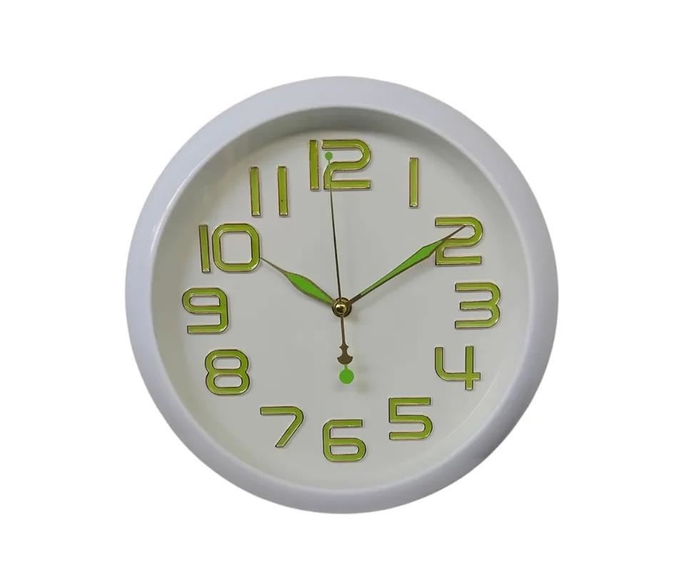 Reloj de pared fosforescente