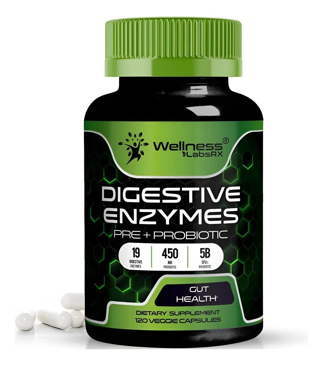 Wellness Labsrx Digestive Enzymes 120 Capsulas