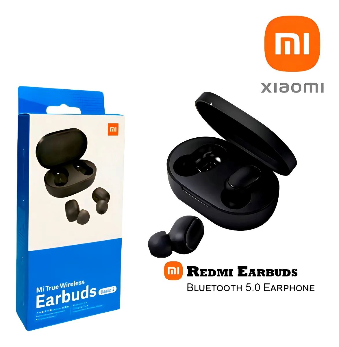 MI TRUE WIRELESS REDMI EARBUDS BASIC 2 NEGRO