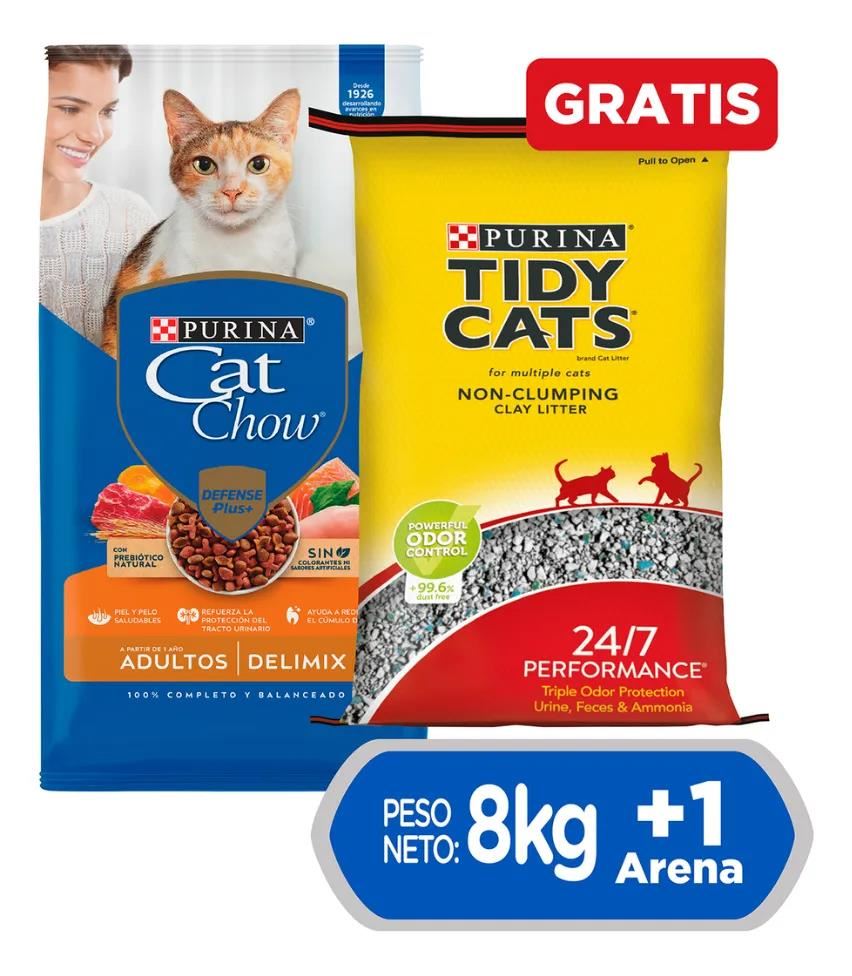 Alimento Para Gatos Cat Chow Delimix 8kg