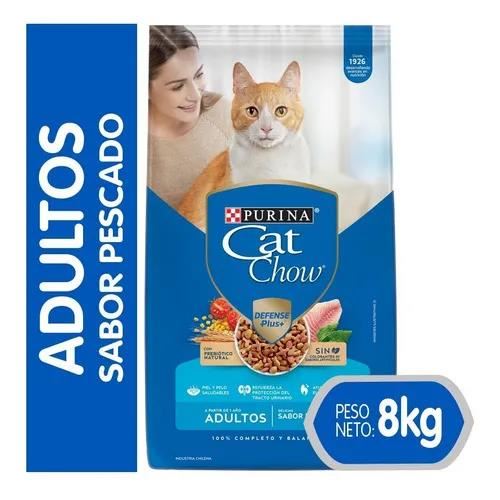 ALIMENTO DE GATO CAT CHOW ADULTOS PESCADO 8KG