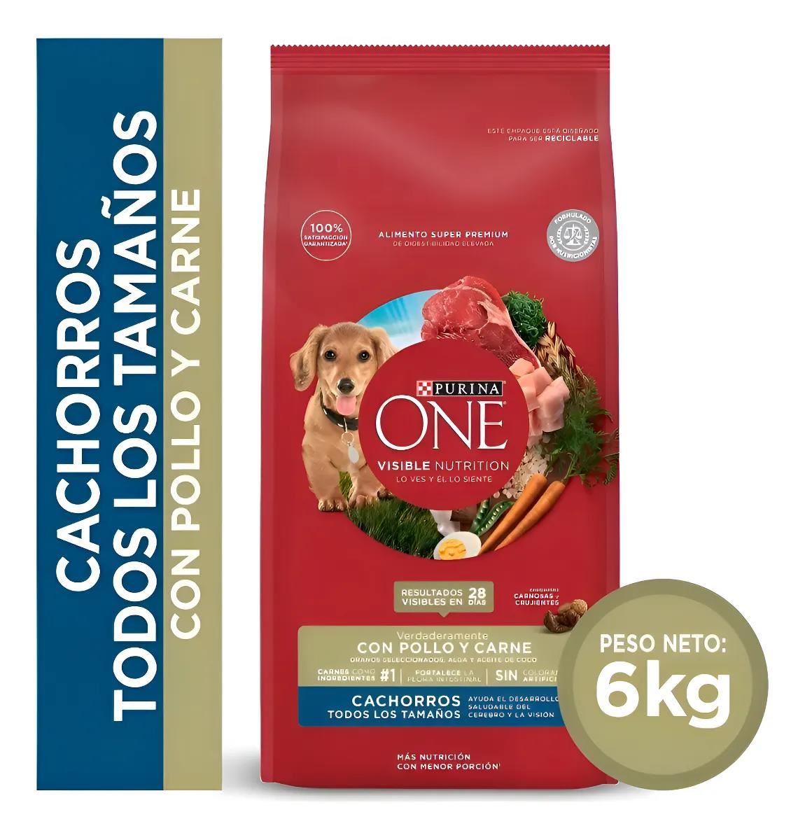 Alimento Para Cachorros Purina One Perros 6kg