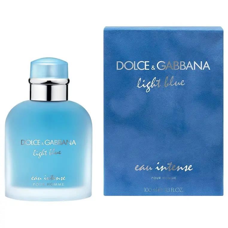 DOLCE Y GABBANA LIGHT BLUE EAU INTENSE FOR MEN EAU DE PARFUM 100 ML