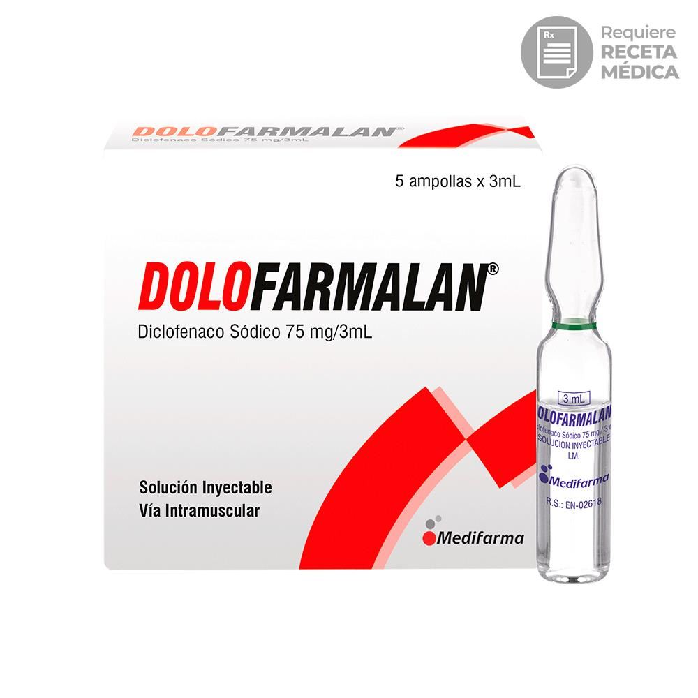 Dolofarmalan 75 mg/3 mL Solución Inyectable