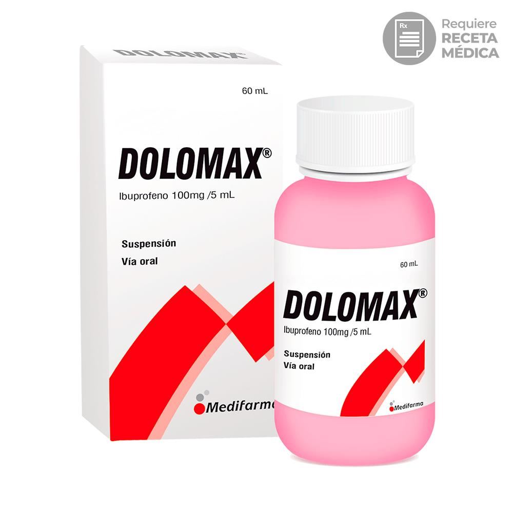 Dolomax 100 mg/5 mL Suspensión Oral