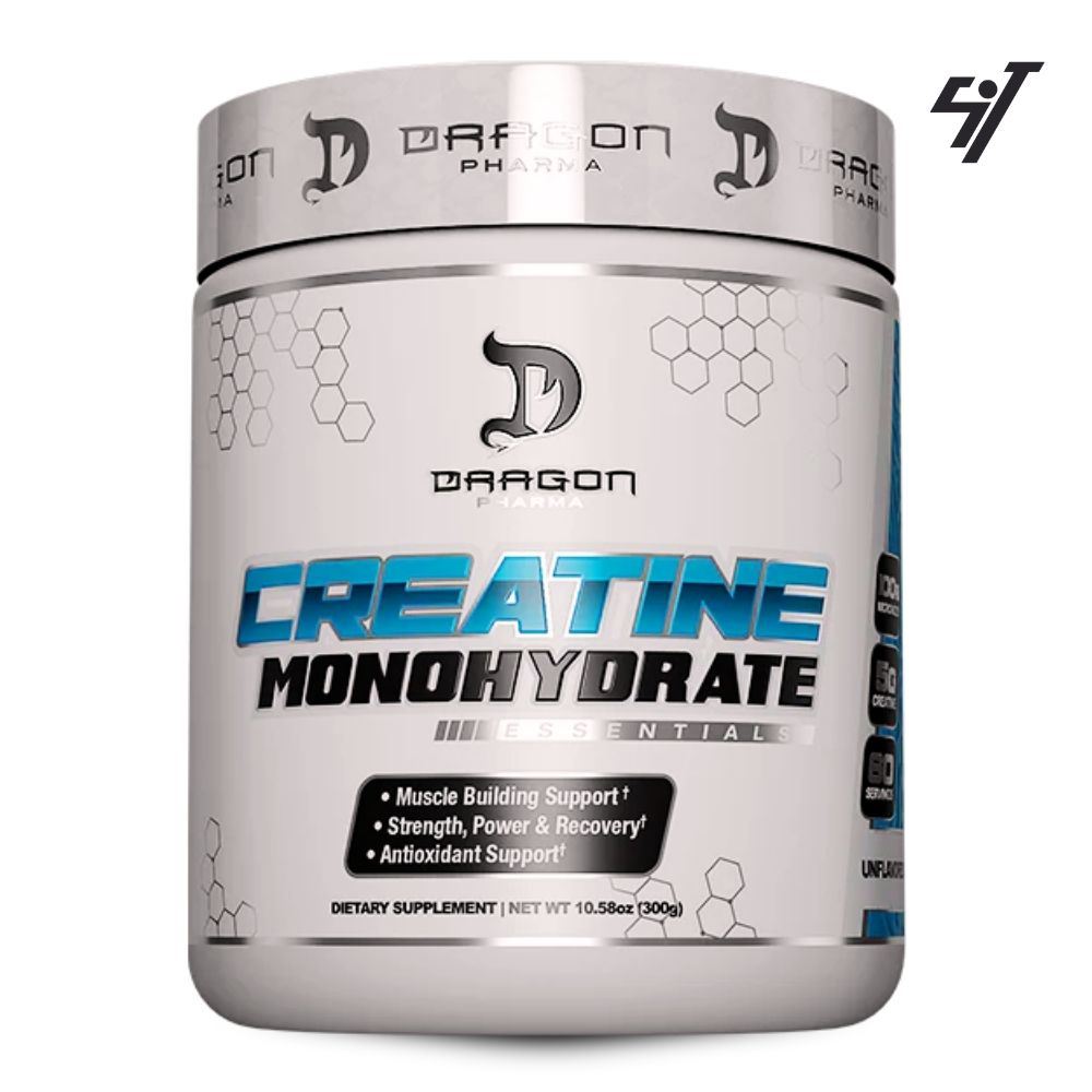 Creatina Monohidratada Dragon Pharma 300gr Shaker