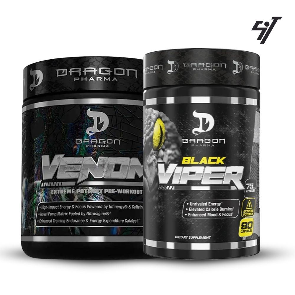 Pack Venom 40 Serv Fruit Punch+Creatina MyProtein 250gr+ haker