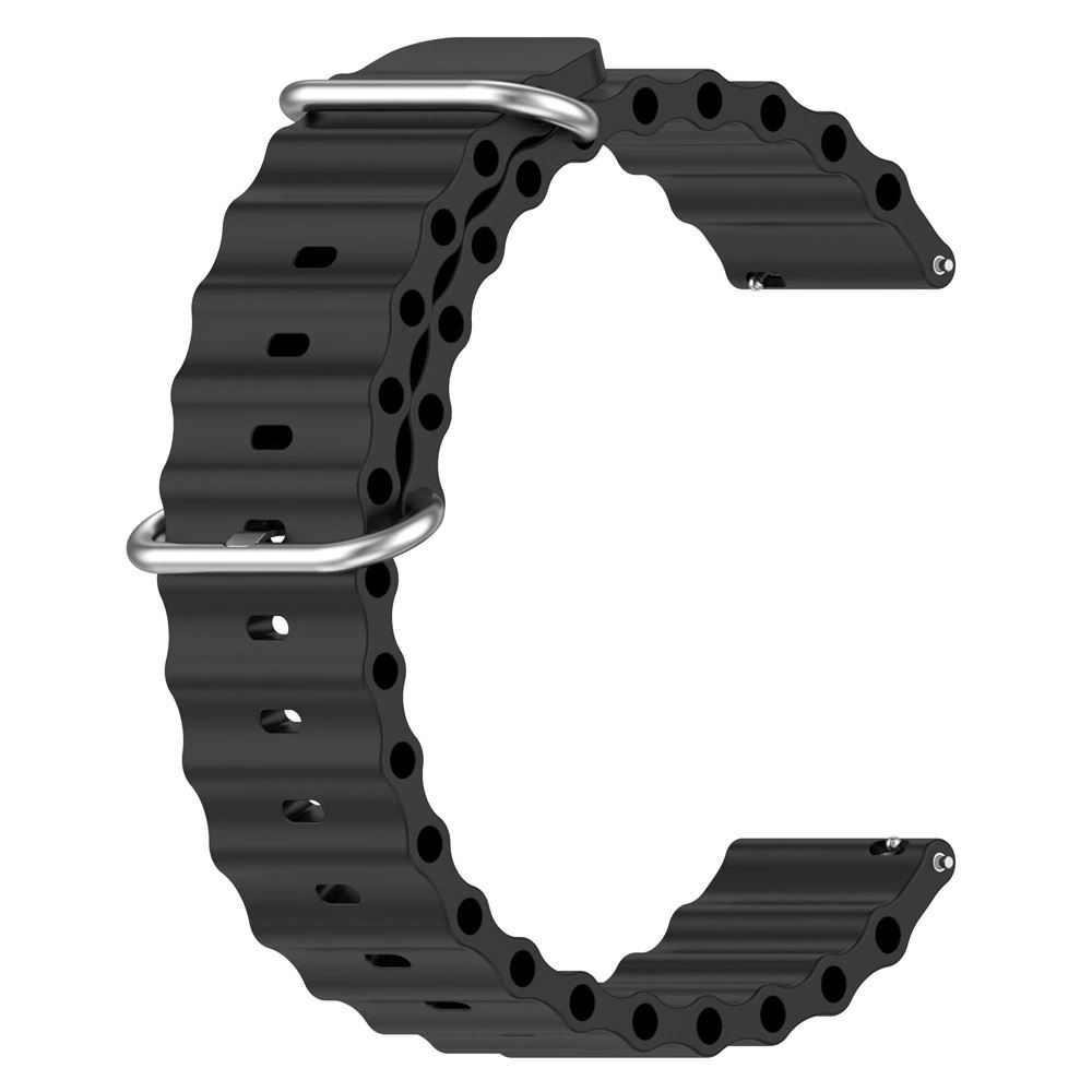 Correa Silicona Ocean para Samsung Galaxy Watch 6 / 6 Classic - Plomo  GENERICO