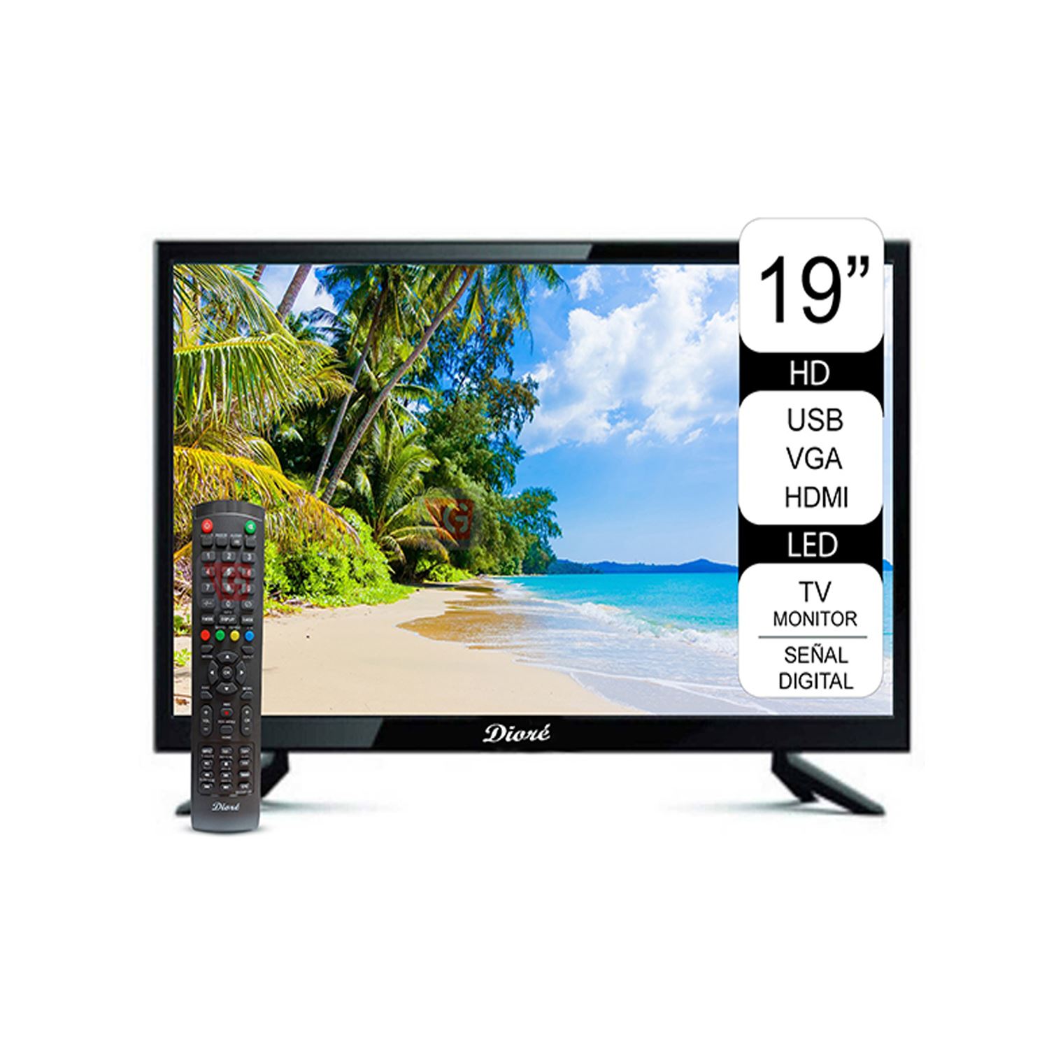 Televisor Dioré DS19D LED Monitor 19 Digital HD